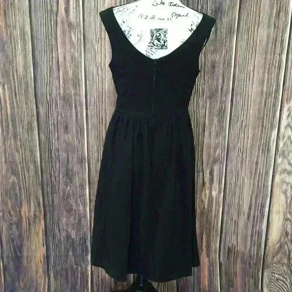 B. Darlin Black A Line Dress - Picture 4 of 4